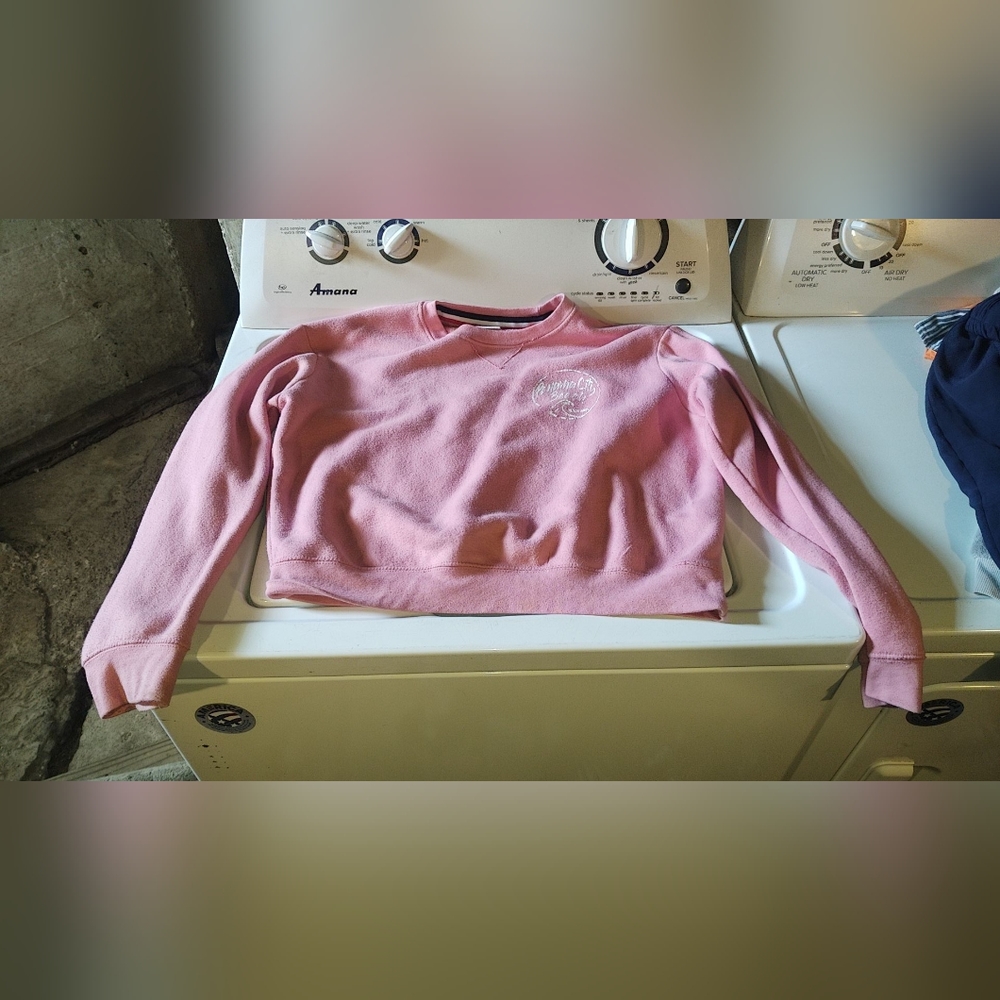 Panama City Beach long sleeve crop top